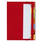 Pagna® Deskorganizer - mit 7 Fächern, rot