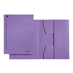 Leitz 3924 Jurismappe - A4, Pendarec-Karton 430g, violett