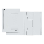 Leitz 3924 Jurismappe - A4, Pendarec-Karton 430g, weiß
