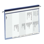 Durable Personalhefter - Hartfolie, DIN A4, 5fach-Register, blau