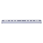Durable Klemmschiene A4 mit Abheftleiste,  30 Blatt, transparent, 50 Stück