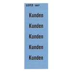 Leitz 1507 Inhaltsschild Kunden, selbstklebend, 100 Stück, blau