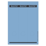 Leitz 1687 PC-beschriftbare Rückenschilder - Papier, lang/breit, 75 Stück, blau