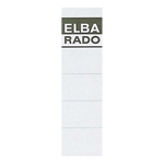 Elba Einsteck-Rückenschilder - kurz/breit, weiß, 10 Stück