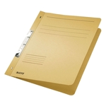 Leitz 3746 Schlitzhefter, 1/1-Vorderdeckel, A4, kfm. Heftung, Manilakarton 250 g/qm, chamois
