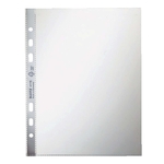 Leitz 4775 Prospekthülle Standard, A5, PP, glasklar, 0,08 mm, dokumentenecht, farblos, 100 Stück