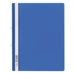 Durable Sichthefter mit Abheftschieber, Hartfolie, 0,16 mm, DIN A4, 280 x 330 mm, blau