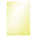 Leitz 4153 Sichthülle Super Premium, A4, PVC, dokumentenecht, gelb