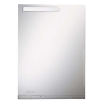 Leitz 4054 Maxi Sichthülle A4 mit Beschriftungsfenster, genarbt, 0,20 mm, Fenster oben