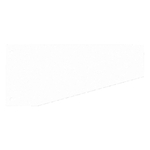 WEKRE Trennstreifen Trapez - 190 g/qm Karton, weiß, 100 Stück