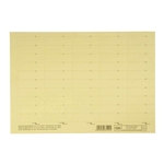 Elba vertic® Beschriftungsschild für Registratur, 58 x 18 mm, gelb, 50 Stück