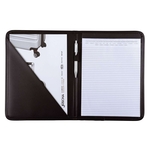 Alassio® Schreibmappe SAVONA - A4, schwarz