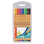 Stabilo® Fineliner point 88® Etui, mit 10 Stiften 8810