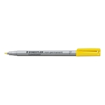 Staedtler® Feinschreiber Universalstift Lumocolor non-permanent, F, gelb,