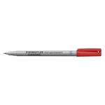 Staedtler® Feinschreiber Universalstift Lumocolor non-permanent, S, rot