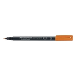 Staedtler® Feinschreiber Universalstift Lumocolor permanent, S ,orange