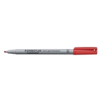 Staedtler® Feinschreiber Universalstift Lumocolor non-permanent, B, rot