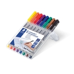 Staedtler® Feinschreiber Universalstift Lumocolor non-permanent, B, STAEDTLER Box mit 8 Farben