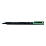 Staedtler® Feinschreiber Universalstift Lumocolor permanent, B, grün