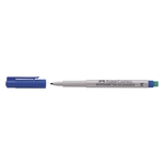 Faber-Castell CD-Marker MULTIMARK, wasserlöslich, Strichstärke: ca. 1 mm, blau