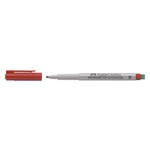 Faber-Castell CD-Marker MULTIMARK, wasserlöslich, Strichstärke: ca. 1 mm, rot
