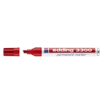 Edding 3300 Permanentmarker - nachfüllbar, 1 - 5 mm, rot