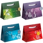 TSI 12er Pack Weihnachtstüte Geschenktüten Weihnachten Elegant