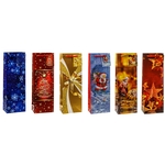 TSI 12er Pack Geschenktüten für Flaschen Weihnachten