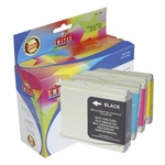 EMSTAR Inkjet-Patronen schwarz/blau/rot/gelb, 1x840, 3x1.750 Seiten, B45 (ersetzt TP LC970/LC1000 Multipack)