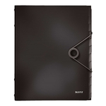 Leitz 4570 Ordnungsmappe Solid - 12 Fächer, PP, schwarz