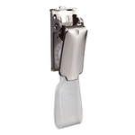 Durable Namensschild Clip - 25 Stück, drehbar, Nickel
