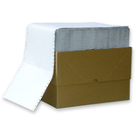 Endlospapier 6" 4-fach blanko 60/53/53/57 g/qm 1000 Blatt