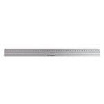 Q-CONNECT Lineal Alu - 40 cm, silber