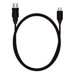 MediaRange Ladekabel USB 3.1 Typ C schwarz