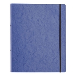 Pagna® Ringbuch Pressspan - A4, 2-Ring, Ring-Ø 16mm, Gummizug, blau