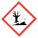 GHS-Symbol 09 Umwelt - umweltgefährdend 25 mm x 25 mm 100er Rolle