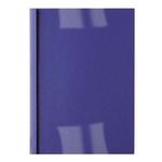 GBC Thermomappe Lederoptik - A4, 1,5 mm/15 Blatt, blau, 100 Stück