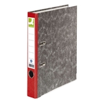 Q-Connect Wolkenmarmor-Ordner - A4, 50 mm, rot KF18720