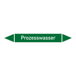 Rohrleitungskennzeichen Prozesswasser