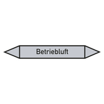Rohrleitungskennzeichen Betriebluft