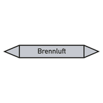 Rohrleitungskennzeichen Brennluft