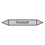 Rohrleitungskennzeichen Druckluft Folie selbstklebend 15 x 100 mm