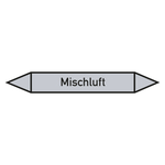 Rohrleitungskennzeichen Mischluft