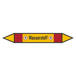 Rohrleitungskennzeichen Wasserstoff