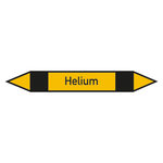 Rohrleitungskennzeichen Helium