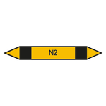 Rohrleitungskennzeichen N2