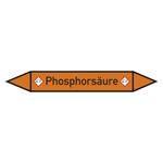 Rohrleitungskennzeichen Phosphorsäure