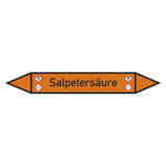 Rohrleitungskennzeichen Salpetersäure