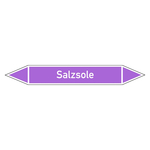 Rohrleitungskennzeichen Salzsole
