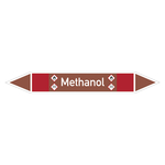 Rohrleitungskennzeichen Methanol